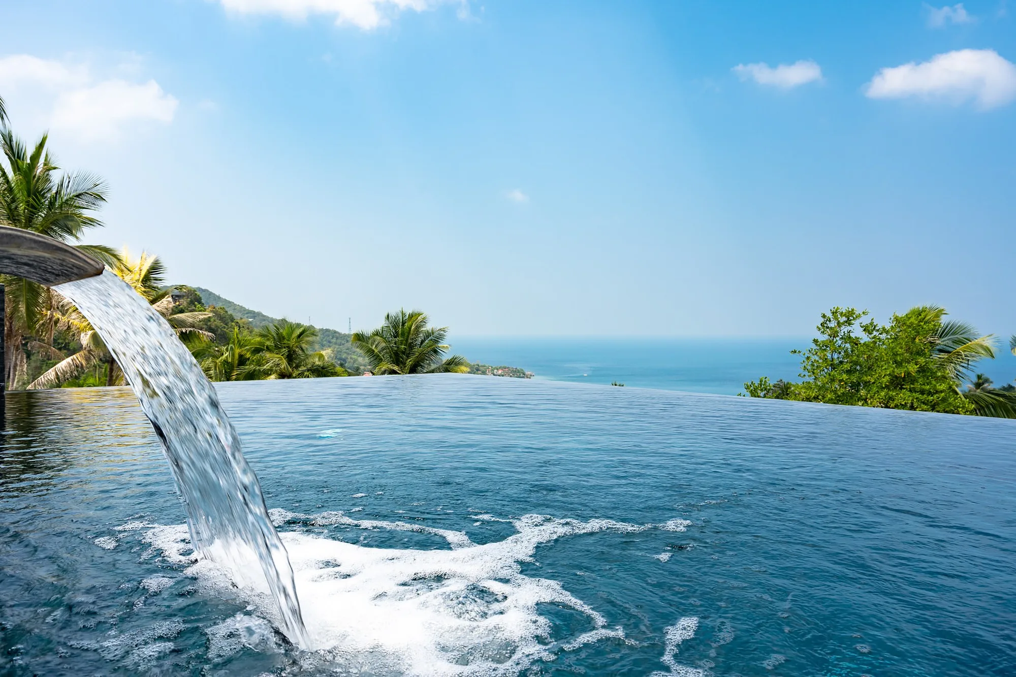 Infinity edge over the Gulf of Thailand