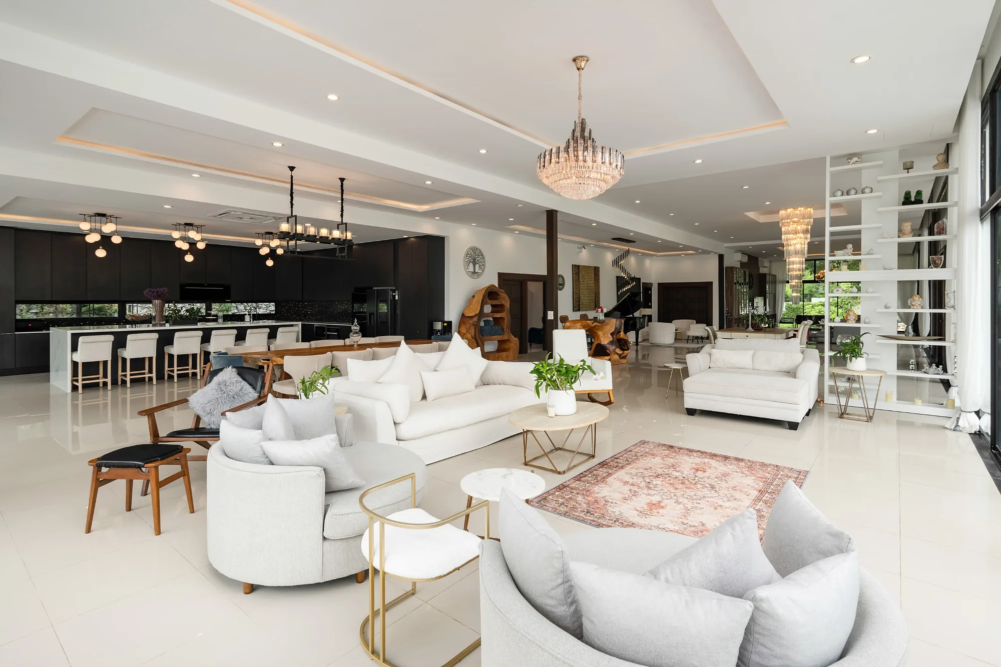 Open-plan living room