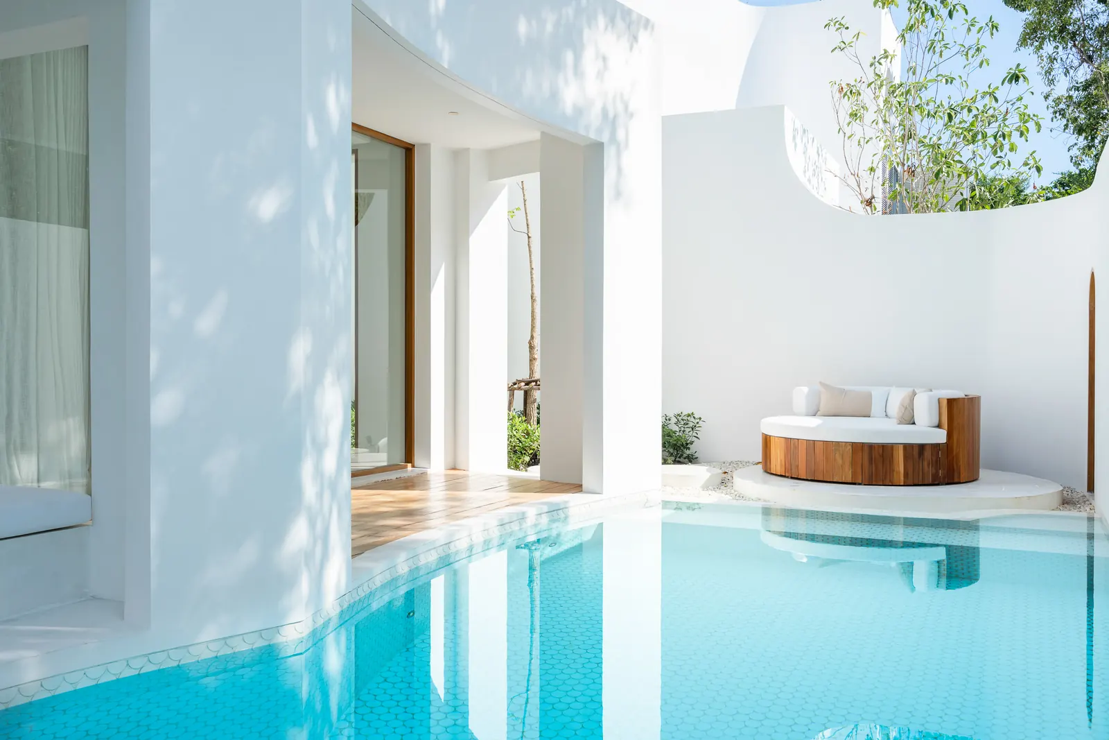 Garden suite private pool