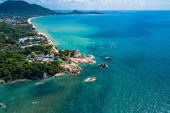 Aerial view Lamai hin ta hin yai