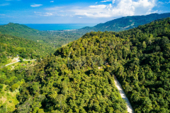 Aerial view koh samui