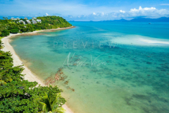 Aerial view Bangrak bay