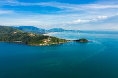 Aerial view North east koh samui