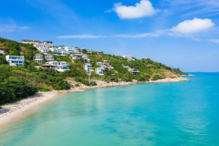 Aerial view Thongsong bay beach