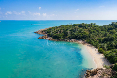 Aerial view Naturalinsm beach
