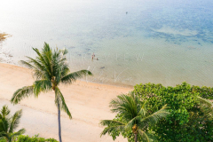 Aerial view beach