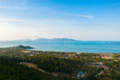 Aerial view from bophut