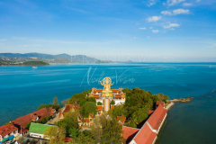 Aerial view Big Buddha