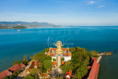 Aerial view Big Buddha