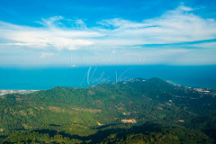 Aerial view koh samui
