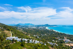 Aerial view Chaweng noi