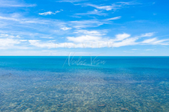 Aerial view sea