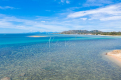 Aerial view Lamai bay