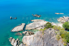 Aerial view Lamai hin ta hin yai