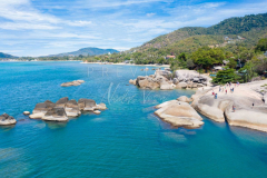 Aerial view Lamai hin ta hin yai