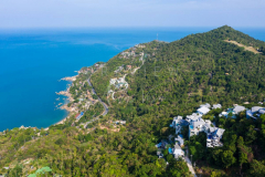 Aerial view Chaweng noi