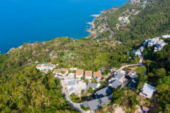 Aerial view Chaweng noi