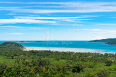 Aerial view south koh samui