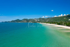 Aerial view Chaweng beach