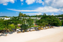 Aerial view Chaweng beach