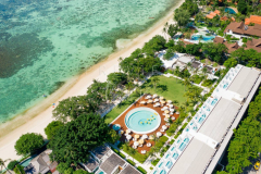 Aerial view Chaweng beach