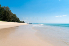 Beautiful empty beach