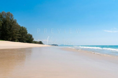 Beautiful empty beach