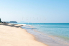 Beautiful empty beach