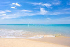 Beautiful empty beach