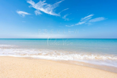 Beautiful empty beach