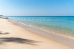Empty beach in Koh Samui