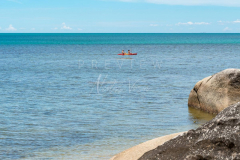 tourist kayaking