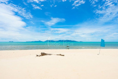 Empty beach in Koh Samui