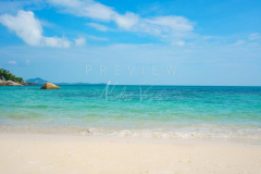 Empty beach in Koh Samui