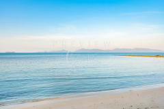 Empty beach in Koh Samui