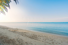 Empty beach in Koh Samui