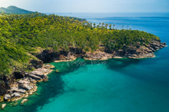 Aerial view koh phangan