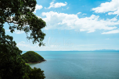 Sea view from the north west of Koh Samui