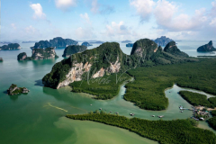 Samet Nangshe in Phang Nga province
