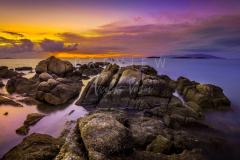 Long exposure Sunset from big Buddha