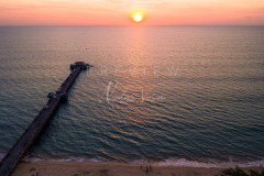 Pier in Natai Beach