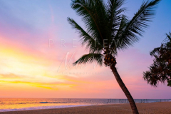 Sunset at the beach