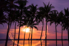 Sunset at the beach