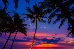 Sunset at the beach