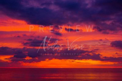 Sunset at the beach