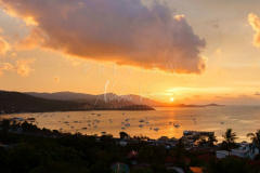 Sunset view from Bangrak