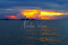 sunset in lipa noi
