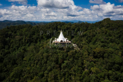 Temple in Surat Thani Tham Park Pagoda