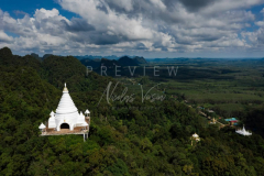 Temple in Surat Thani Tham Park Pagoda